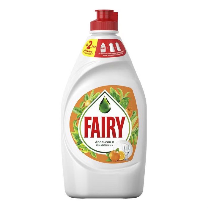 Средство для мытья посуды Fairy Апельсин и лимонник, 450мл 4169 - фото 9466