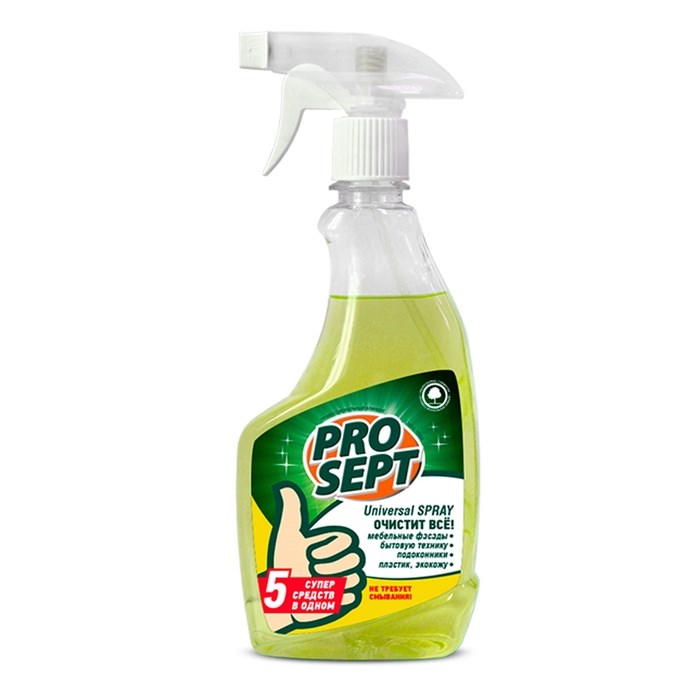 Чистящее средство универсальное Prosept Universal Spray, 500мл 4222 - фото 9553