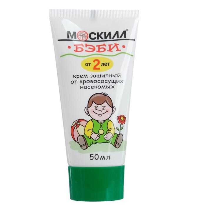 Крем от комаров Москилл-БЭБИ детский с 2 лет, 50мл 4248 - фото 9630