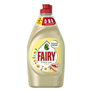 Средство для мытья посуды Fairy Нежные руки Ромашка и витамин Е, 450мл 4171