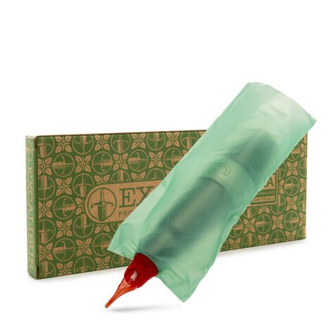 Барьерная защита для пен машинки Excalibur Pen Sleeve Green 100шт 01758 - фото 6575