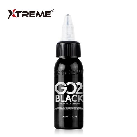 Краска Xtreme Ink GO2 Super Black 01493