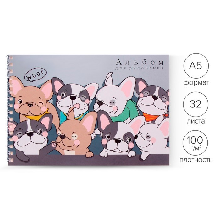 Альбом д/рисования А5 32л на гребне Друзья 4057 - фото 9202