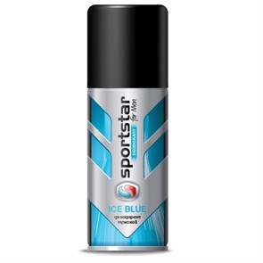 Дезодорант Sport Star Ice Blue for men спрей, 175мл 3952