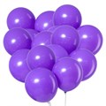 Воздушный шар латексный 12", однотонный, в ассорт, 1шт 4322